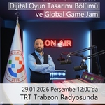 Trabzon Üniversitesi, TRT Trabzon Radyosu’nda Dijital Oyun Dünyasını ve GGJ 2026’yı Anlattı